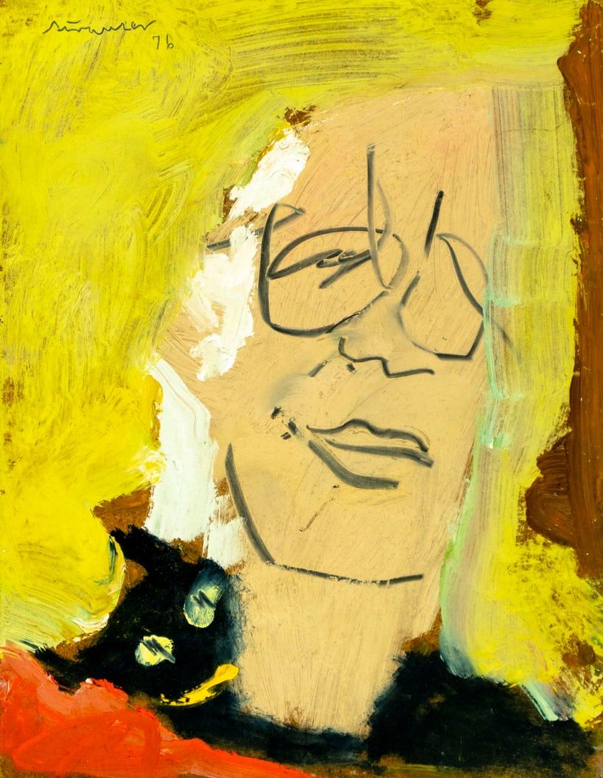 Sterling Strauser (PA,1907-1995) oil painting (1 of 13)