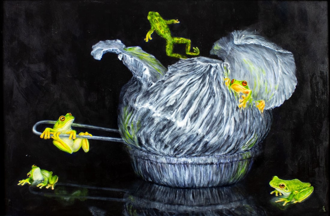 Georgina Love (FL,20C) oil painting (1 of 14)