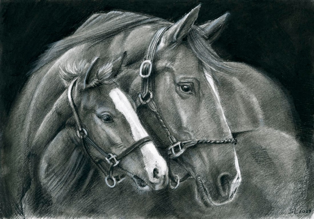 Lyudmila Siabro (Ukraine,20/21C) pastel painting (1 of 12)