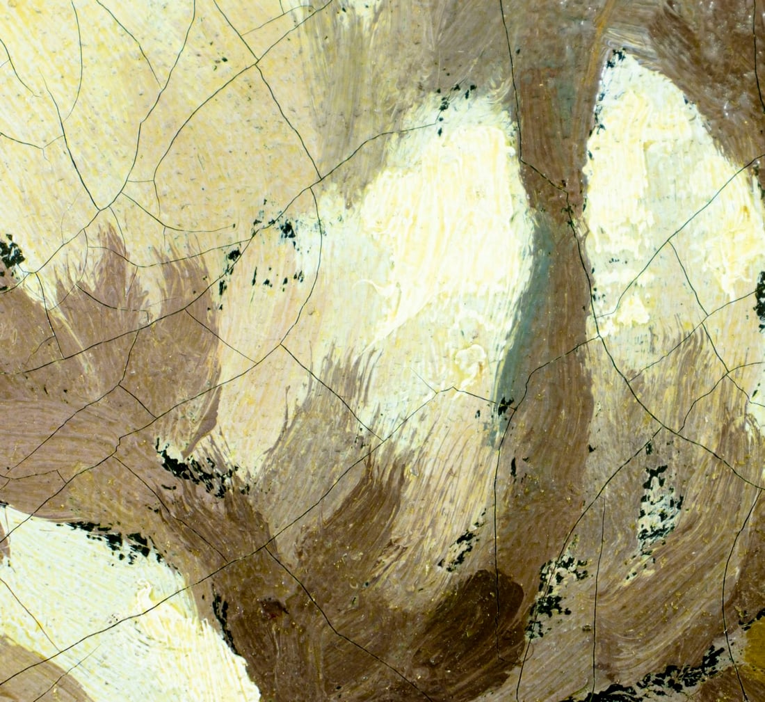 Vintage 20C American oil painting - 7