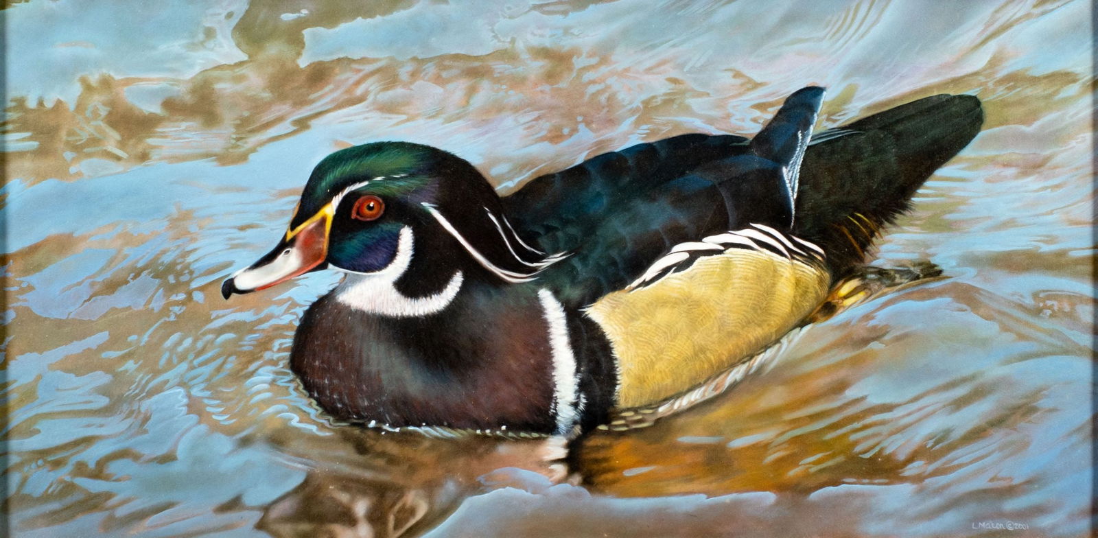 Leslie Macon (NC,20/21C) oil painting (1 of 12)