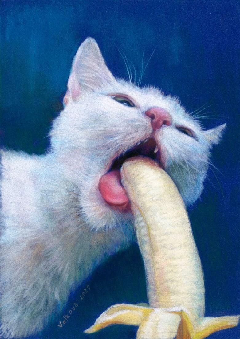 Anna Volkova (Ukraine,20/21C) pastel painting (1 of 12)