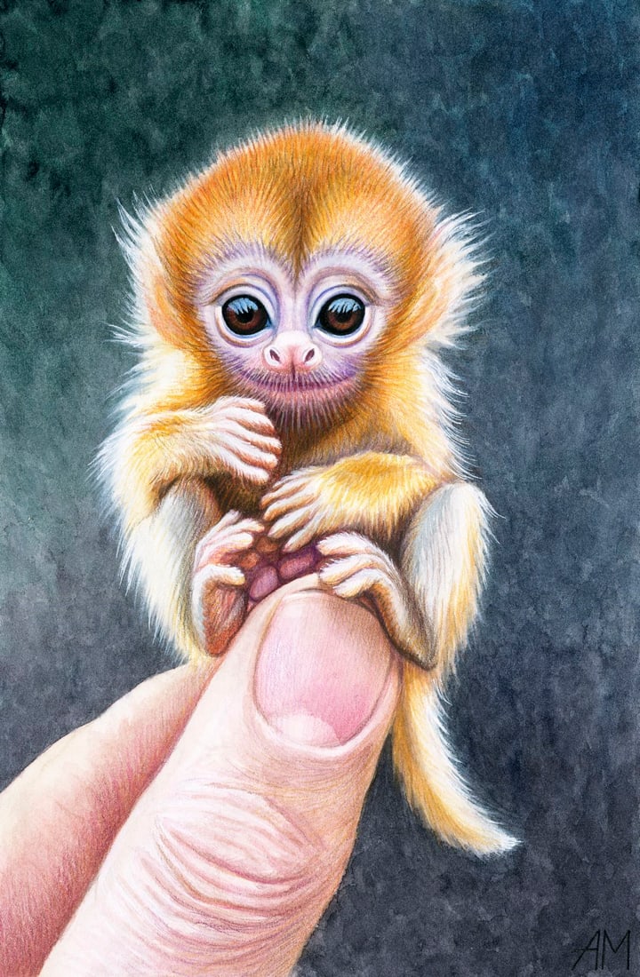 Anastasia Molodchikova (Ukraine,20/21C) gouache painting (1 of 13)