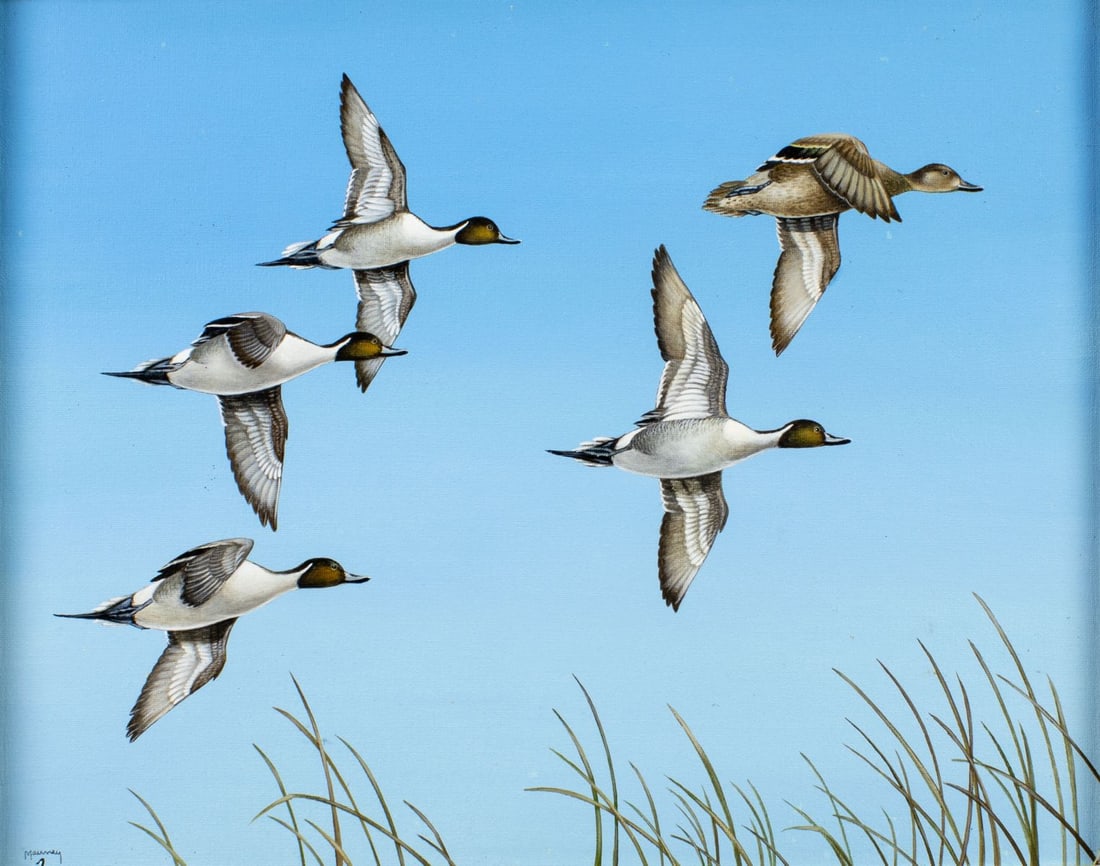 Lee Mauney (NC,20/21C) oil painting (1 of 12)