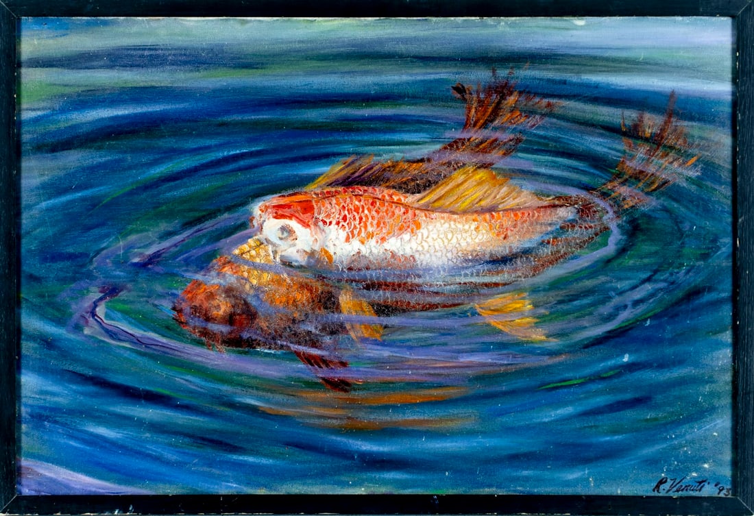 R Venuti (US,20C) oil painting - 3