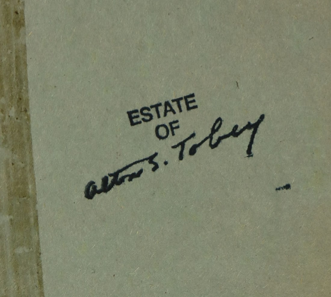 Alton Tobey (CT,1914-2005) oil painting - 13