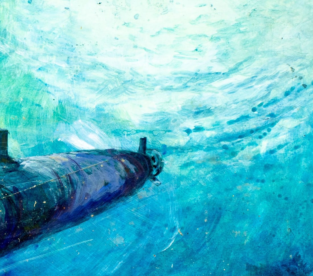 Vintage mid 20C American oil painting - 6