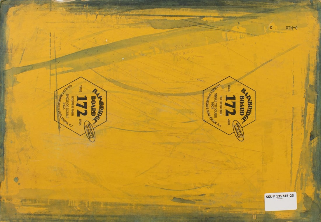 Vintage mid 20C American oil painting - 9