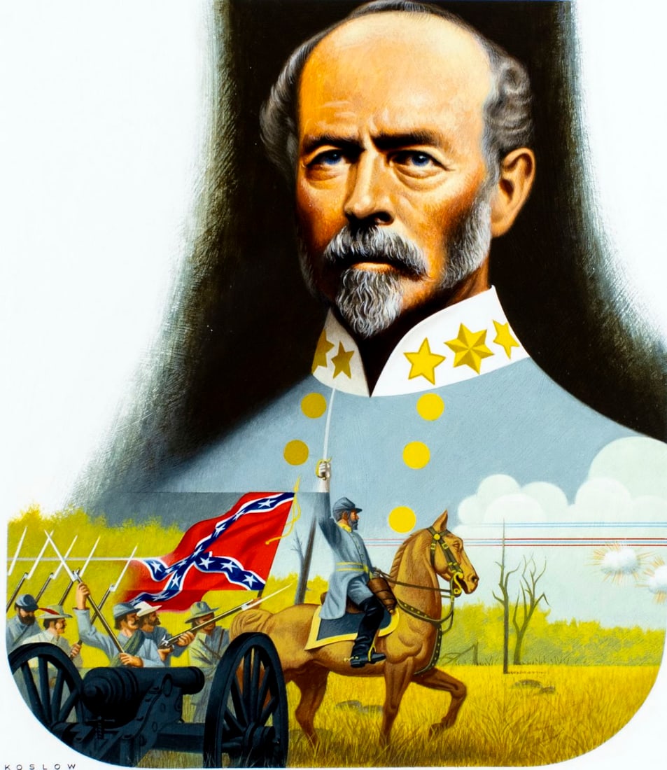 Howard Koslow (NJ,NY,1924-2016) oil painting (1 of 15)