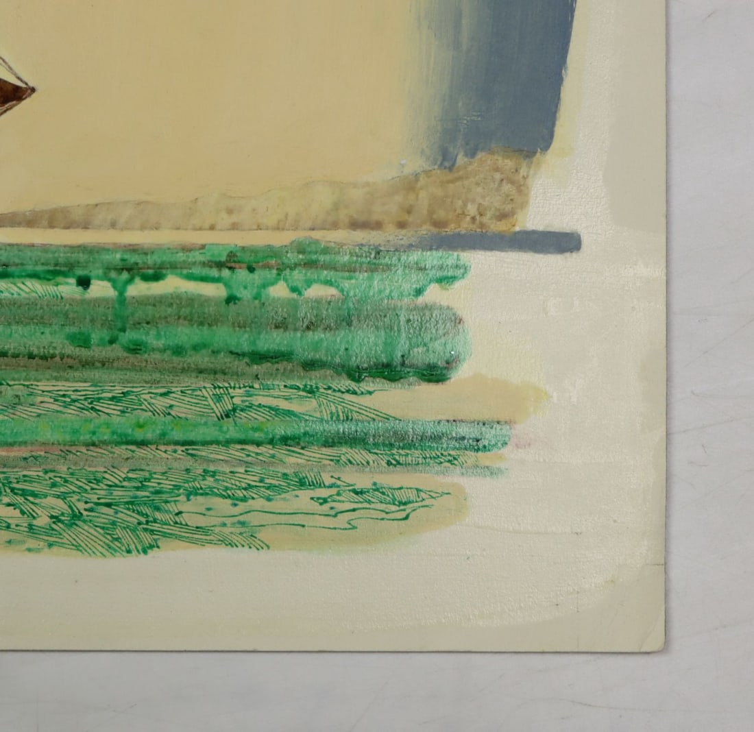 Ray Honisett (Australia,1931–2019) oil painting - 10