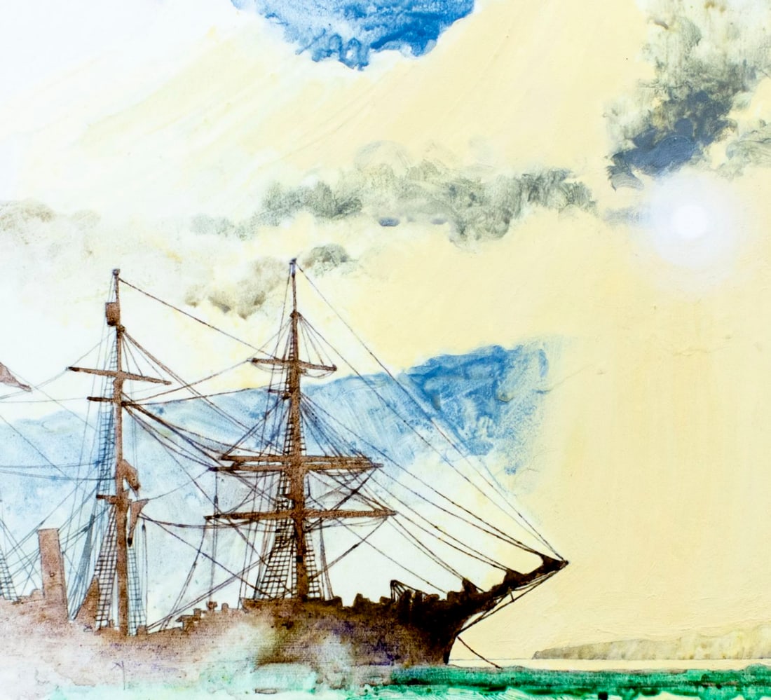 Ray Honisett (Australia,1931–2019) oil painting - 4