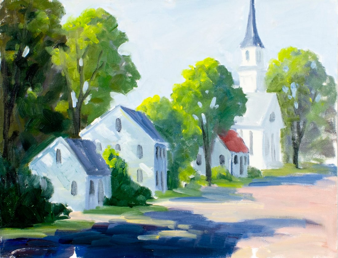 George Holloway (NJ,20C) oil painting (1 of 11)