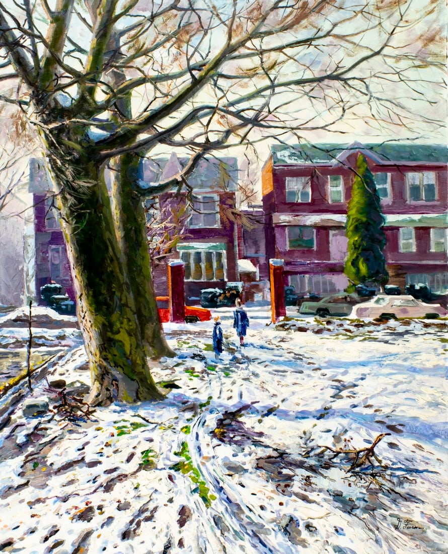 D Furman (US,20C) oil painting (1 of 13)