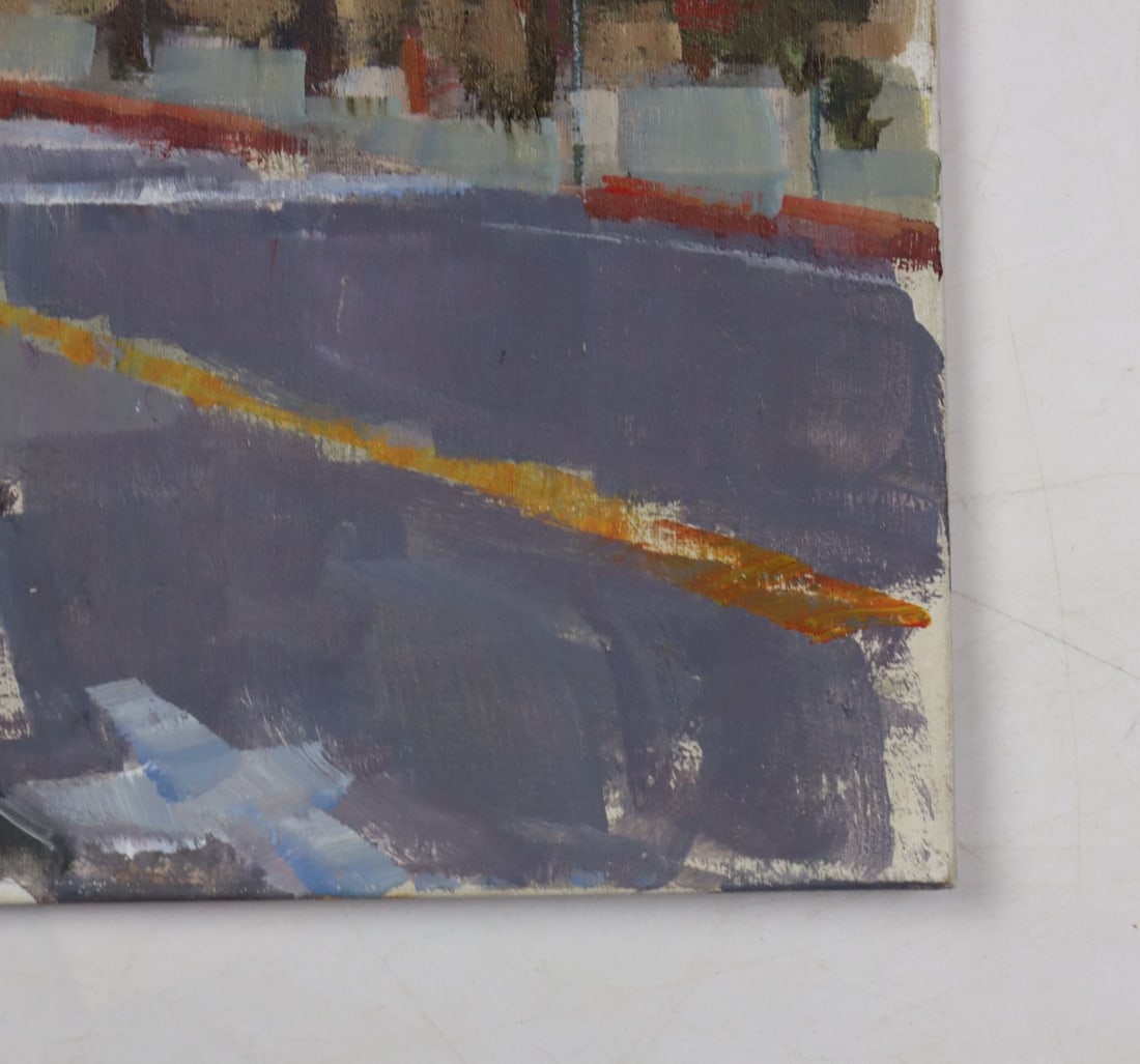 Vintage 20C California oil painting signed - 10