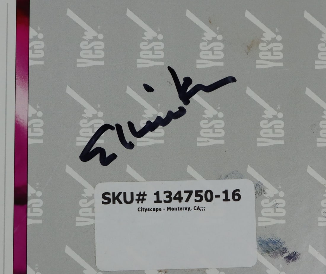 Vintage 20C California oil painting signed - 13