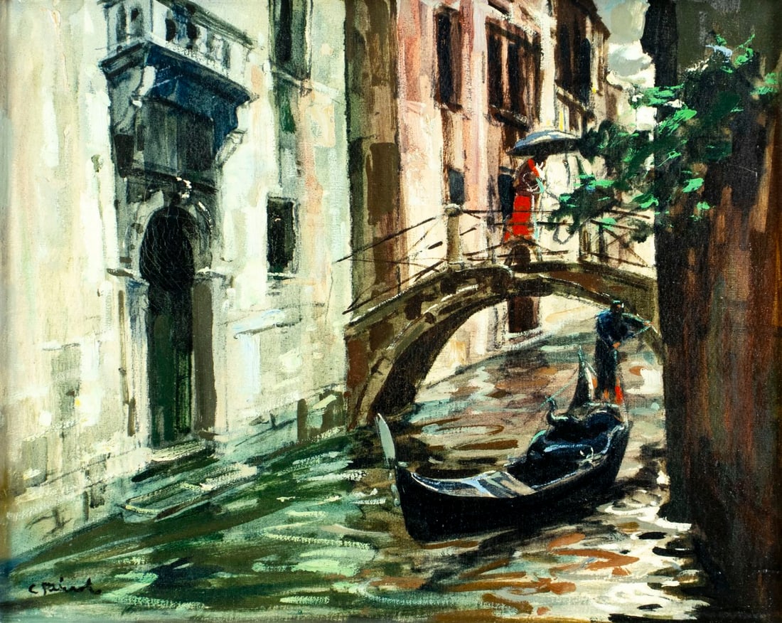 Cosimo Privato (Italy,1899-1971) oil painting (1 of 17)