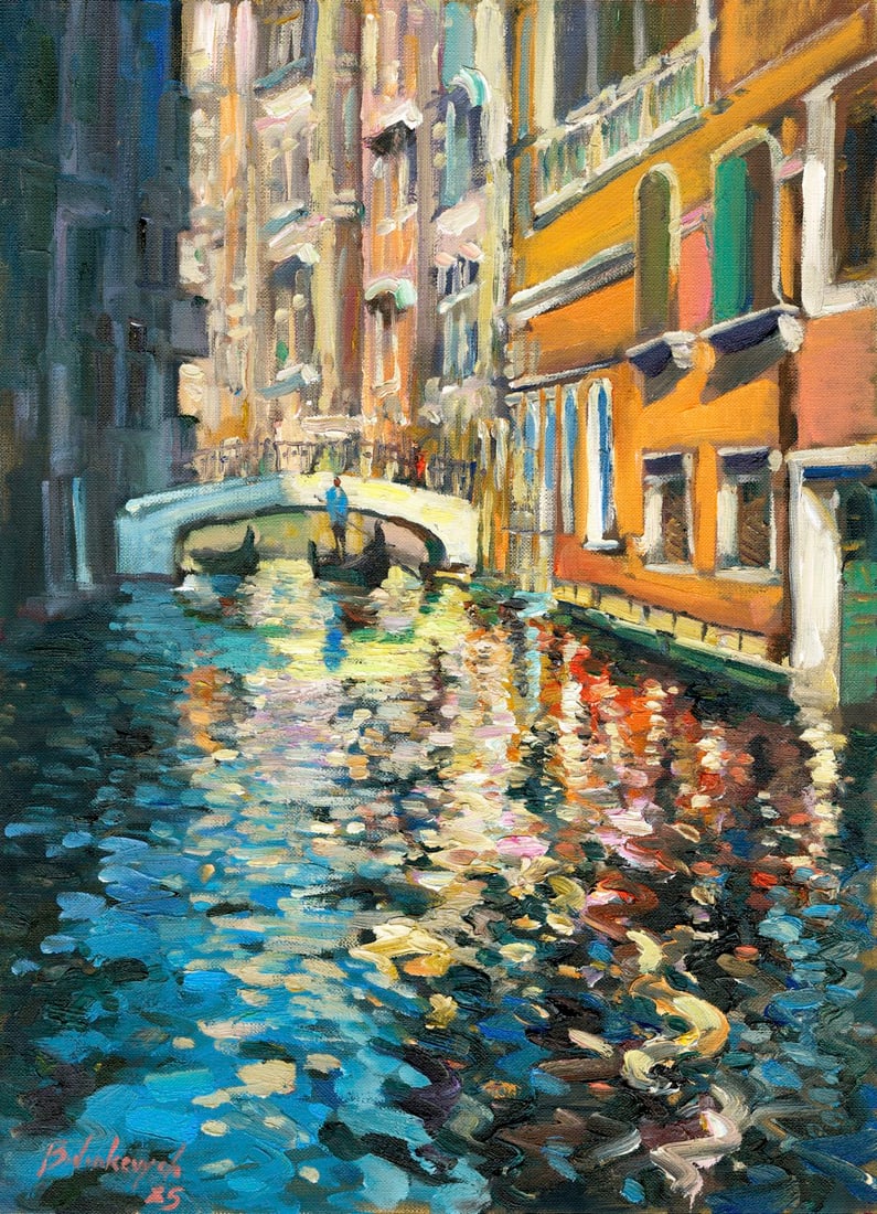 Volodymyr Budenkevych (Ukraine,20/21C) oil painting (1 of 14)