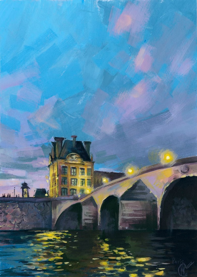 Ivanna Kotulych (Ukraine,20/21C) acrylic painting (1 of 12)