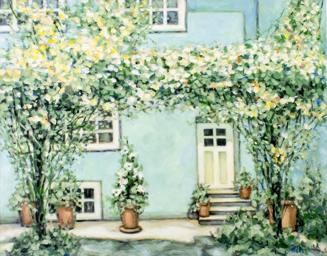 Matthew Miles (NY,1924-?) oil painting (1 of 13)