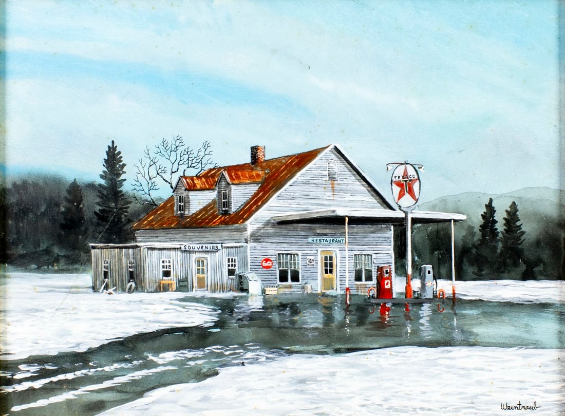 Herbert Weintraub (NY,FL,1934-2019) oil painting (1 of 12)