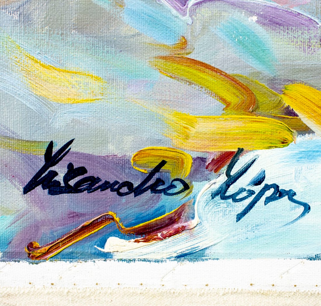 Lisandro Baylon (Argentina,US,1951-?) oil painting - 4