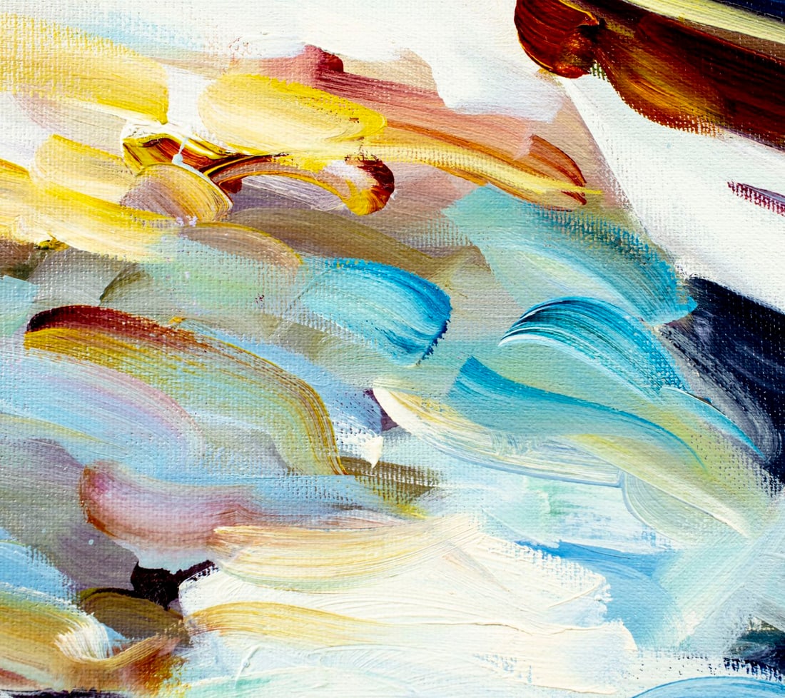 Lisandro Baylon (Argentina,US,1951-?) oil painting - 8