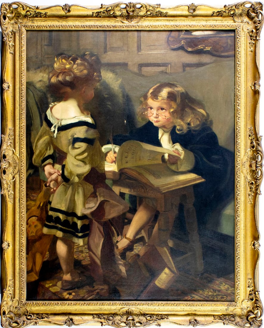 Francis Salisbury (DC,1874-1962) oil painting - 3