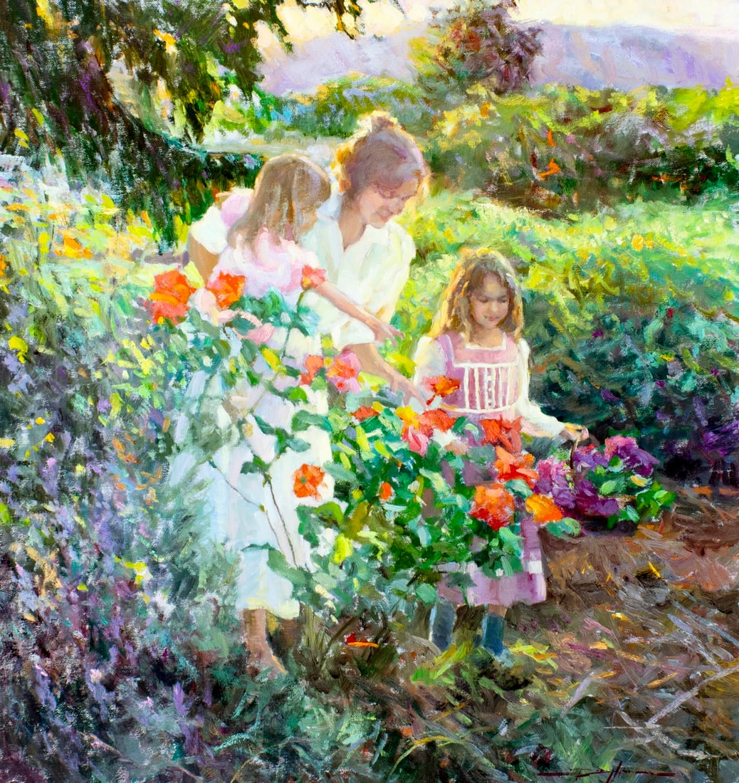 Donald Hatfield (CA,MI,1947-?) oil painting (1 of 13)