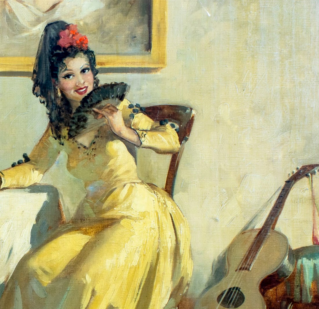 ATTR Witman Etelka Vizkeleti (Hungary,1882-1962) oil painting - 7