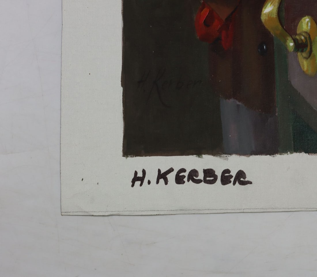 Hans Kerber (Austria,1920-?) oil painting - 10