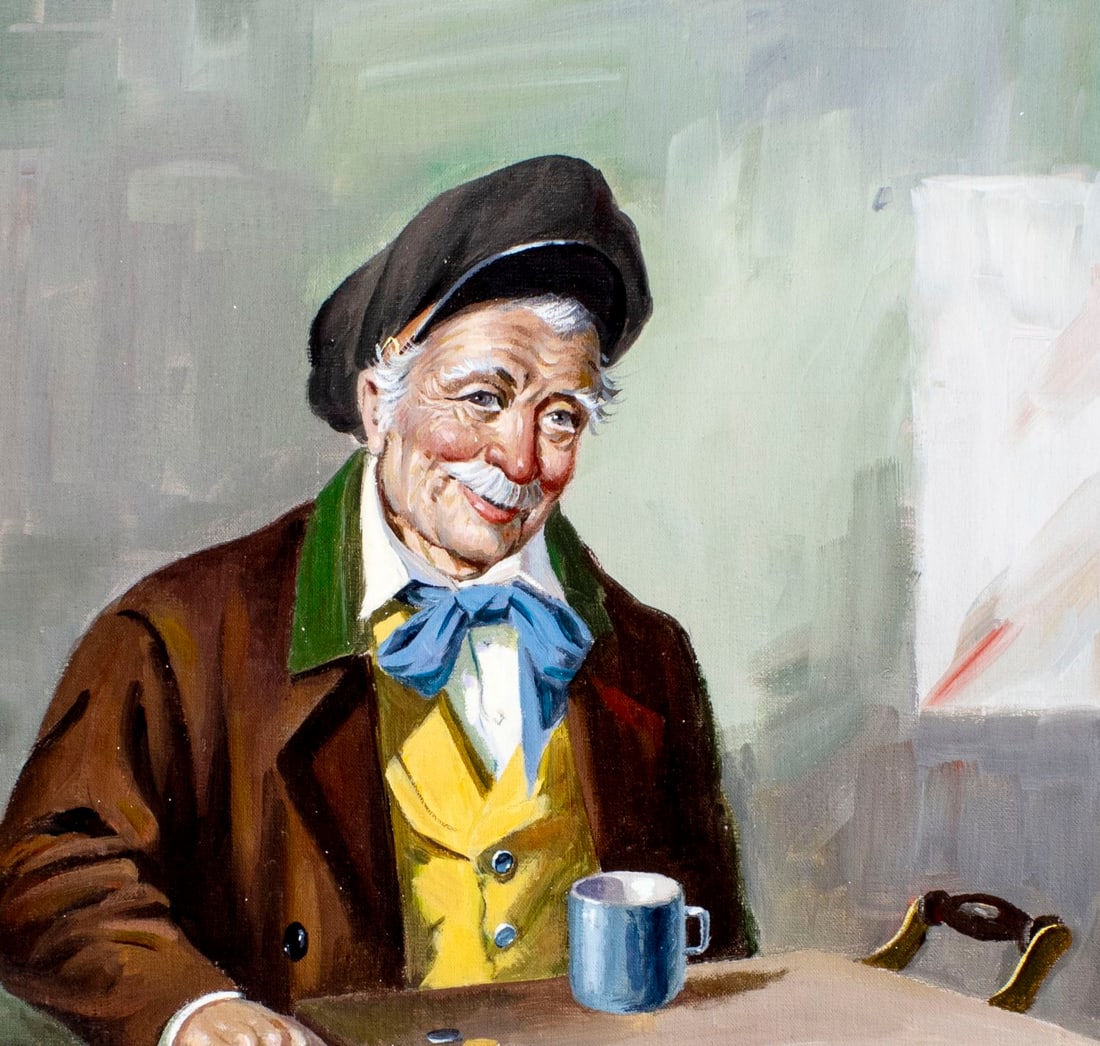 Hans Kerber (Austria,1920-?) oil painting - 6