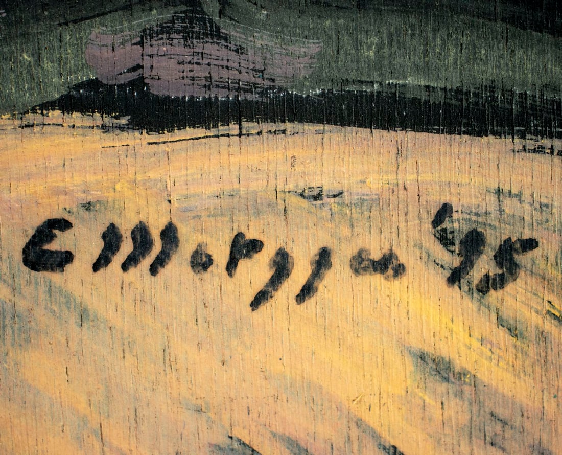 Evelyn Metzger (NY,Brazil,1911-2007) oil painting - 4