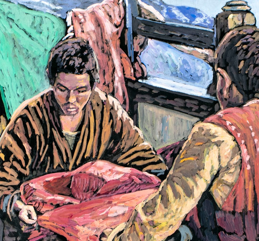 Evelyn Metzger (NY,Brazil,1911-2007) oil painting - 6