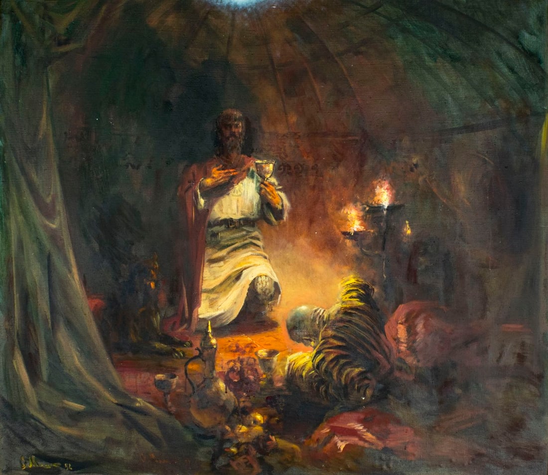 Stanislav Molodykh (Russia,1942-2003) oil painting (1 of 17)