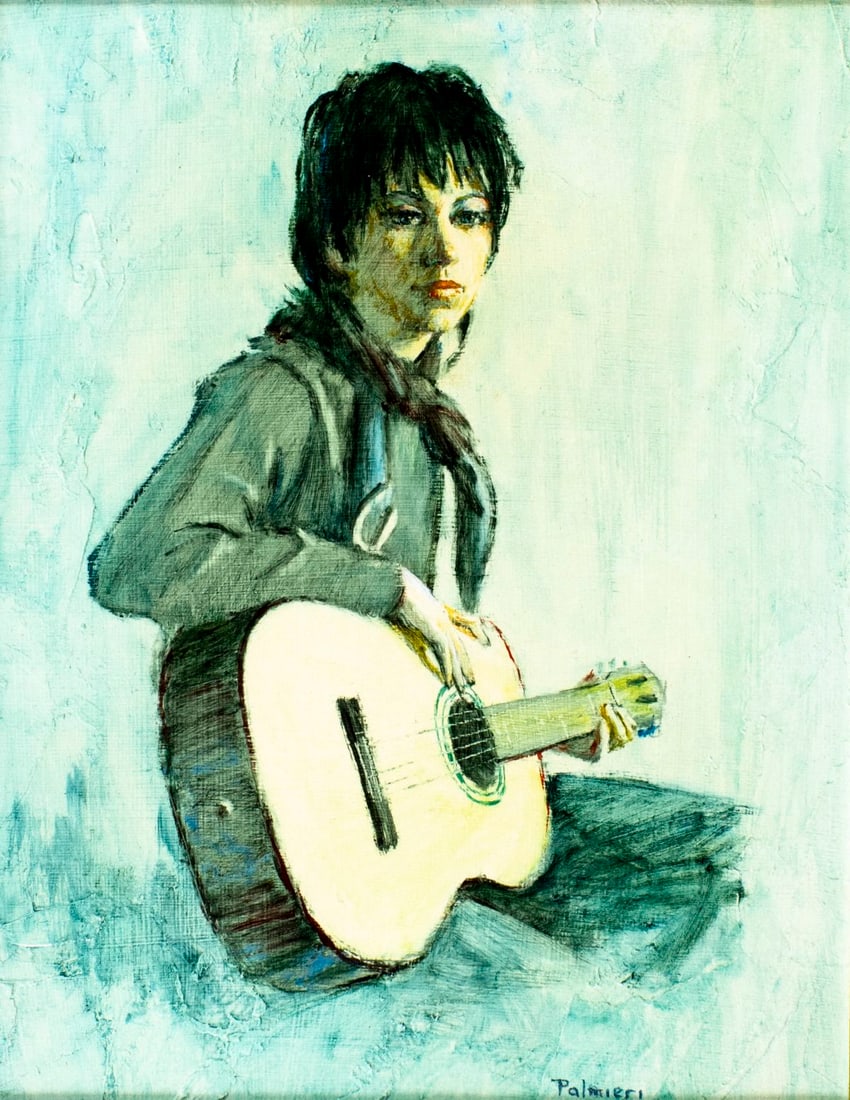 Frank Palmieri (NY,ME,1922-2017) oil painting (1 of 14)