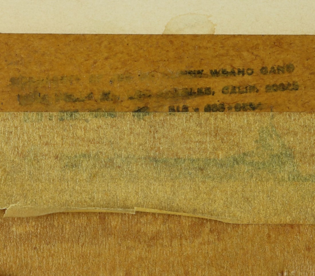 Joe Waano Gano (CA,1906-1982) oil painting - 13