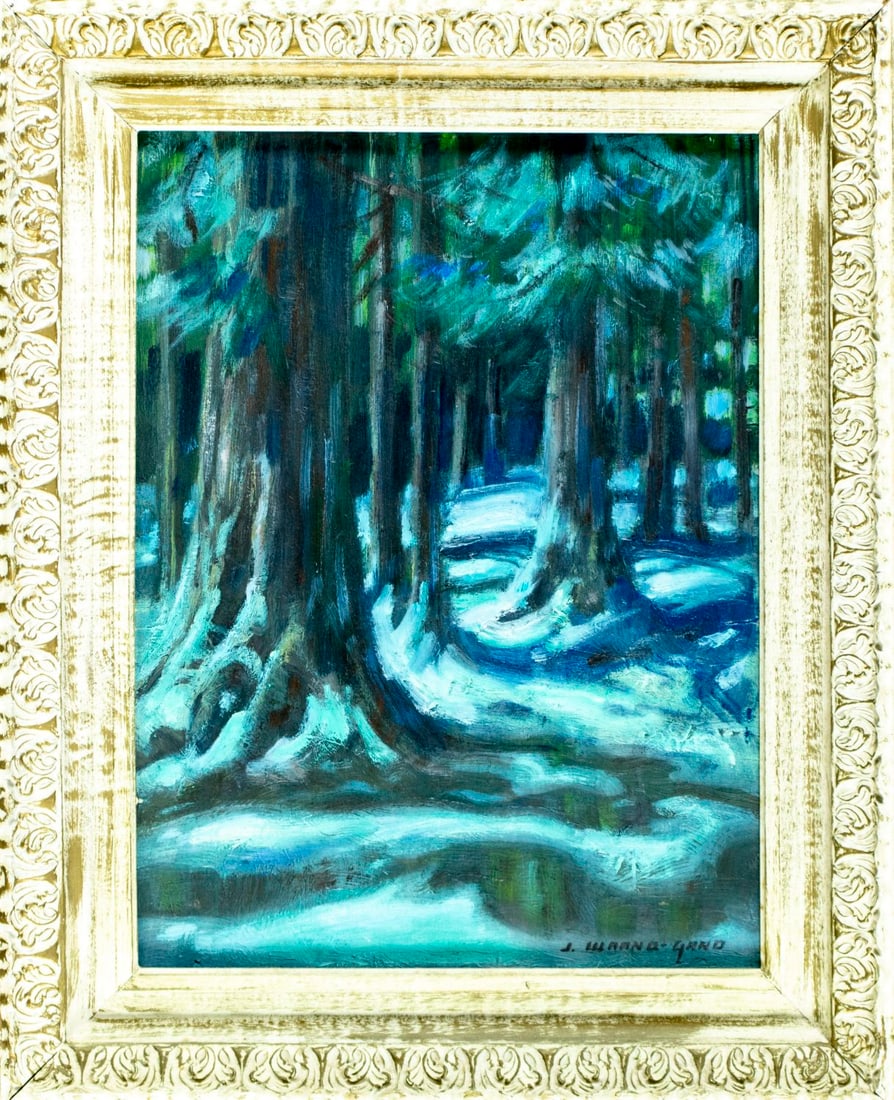 Joe Waano Gano (CA,1906-1982) oil painting - 3