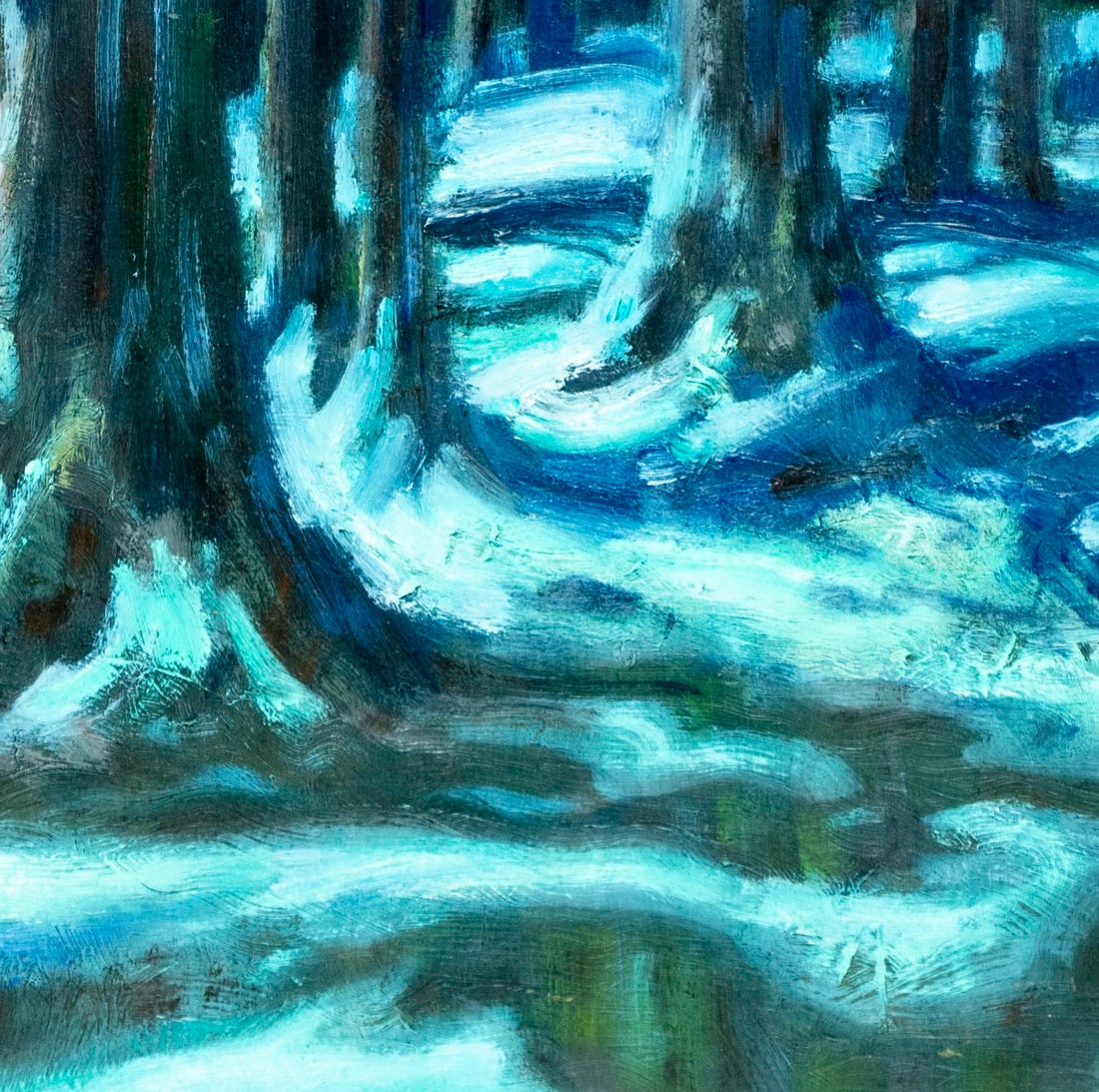 Joe Waano Gano (CA,1906-1982) oil painting - 6