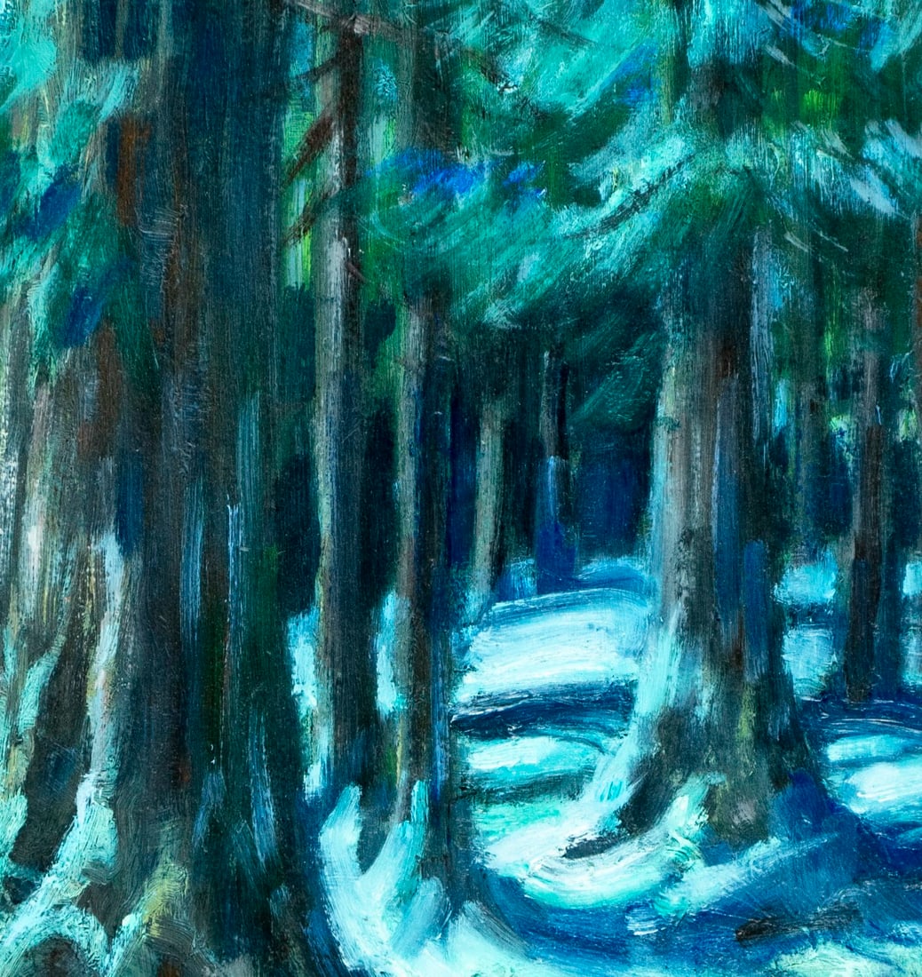 Joe Waano Gano (CA,1906-1982) oil painting - 7