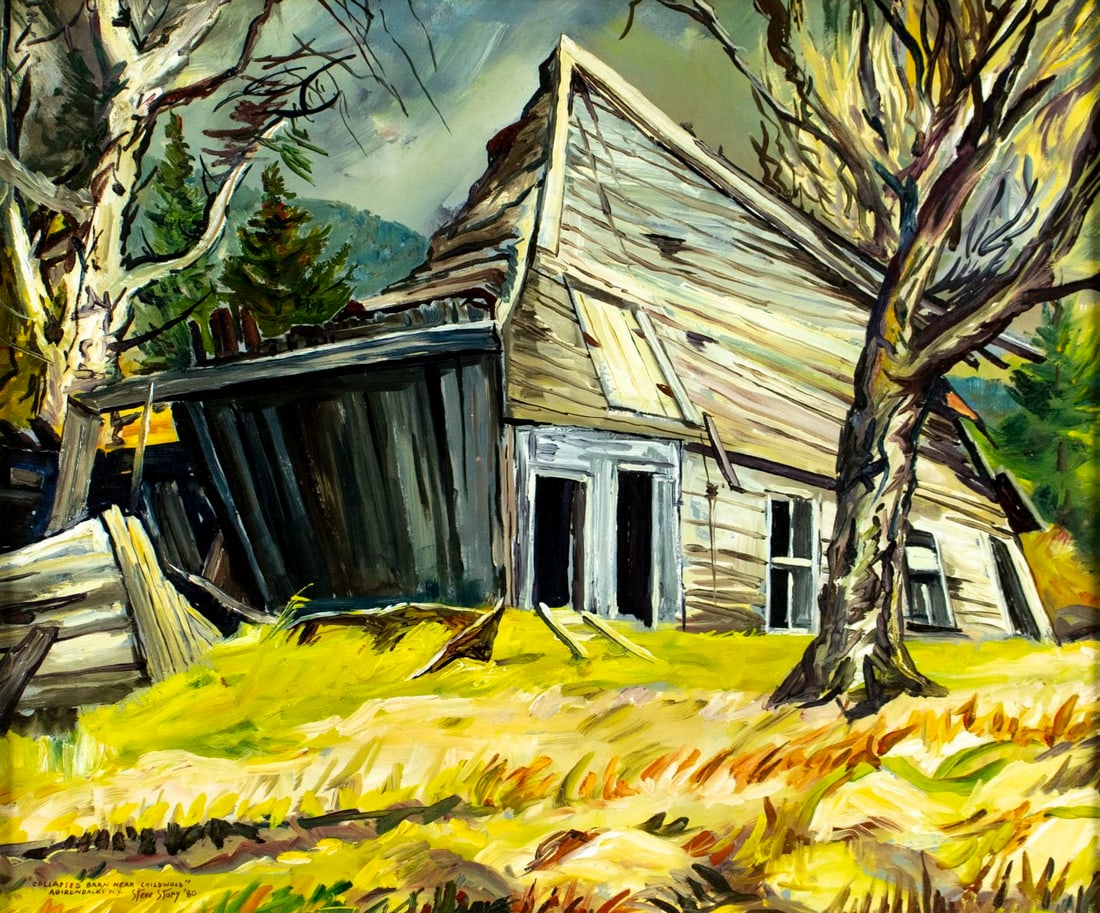 Stephen Story (NY,1915-1988) oil painting (1 of 13)