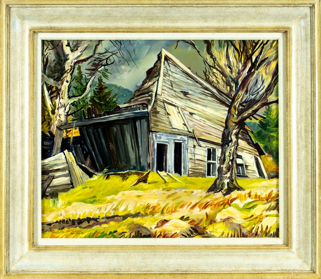 Stephen Story (NY,1915-1988) oil painting - 3