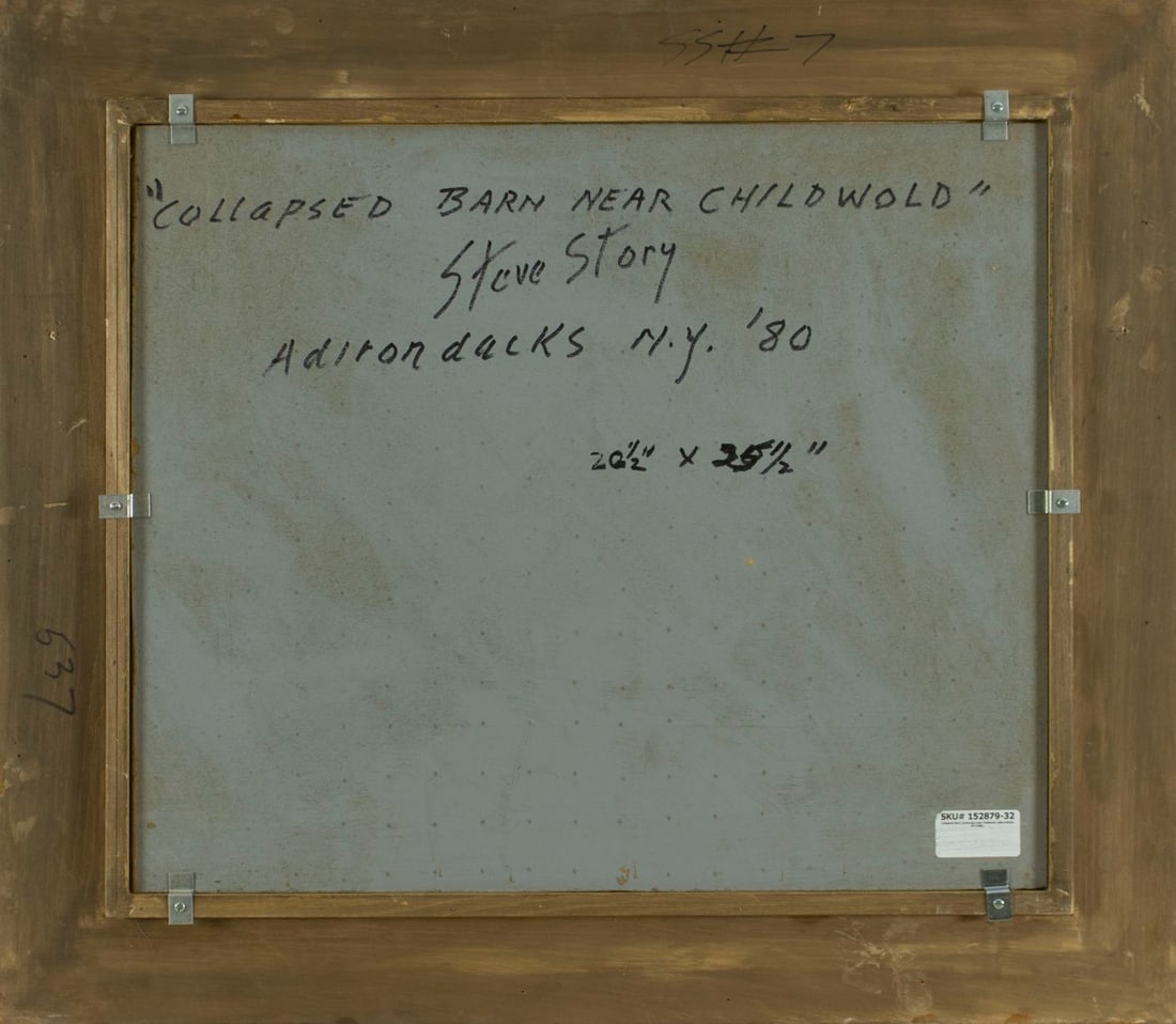 Stephen Story (NY,1915-1988) oil painting - 9