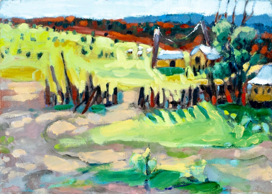 Carolyn Nell Ter Poorten (TX,SC,1943-2017) oil painting (1 of 11)