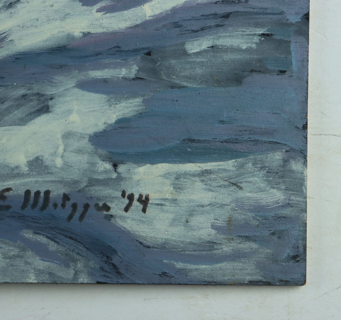 Evelyn Metzger (NY,Brazil,1911-2007) oil painting - 10