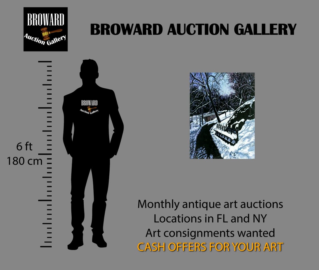 Evelyn Metzger (NY,Brazil,1911-2007) oil painting - 2