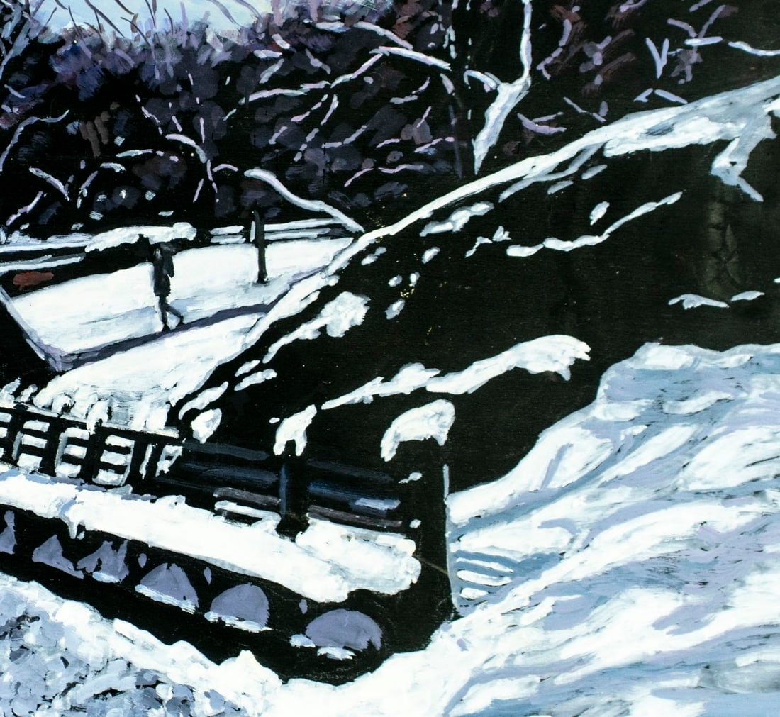 Evelyn Metzger (NY,Brazil,1911-2007) oil painting - 7