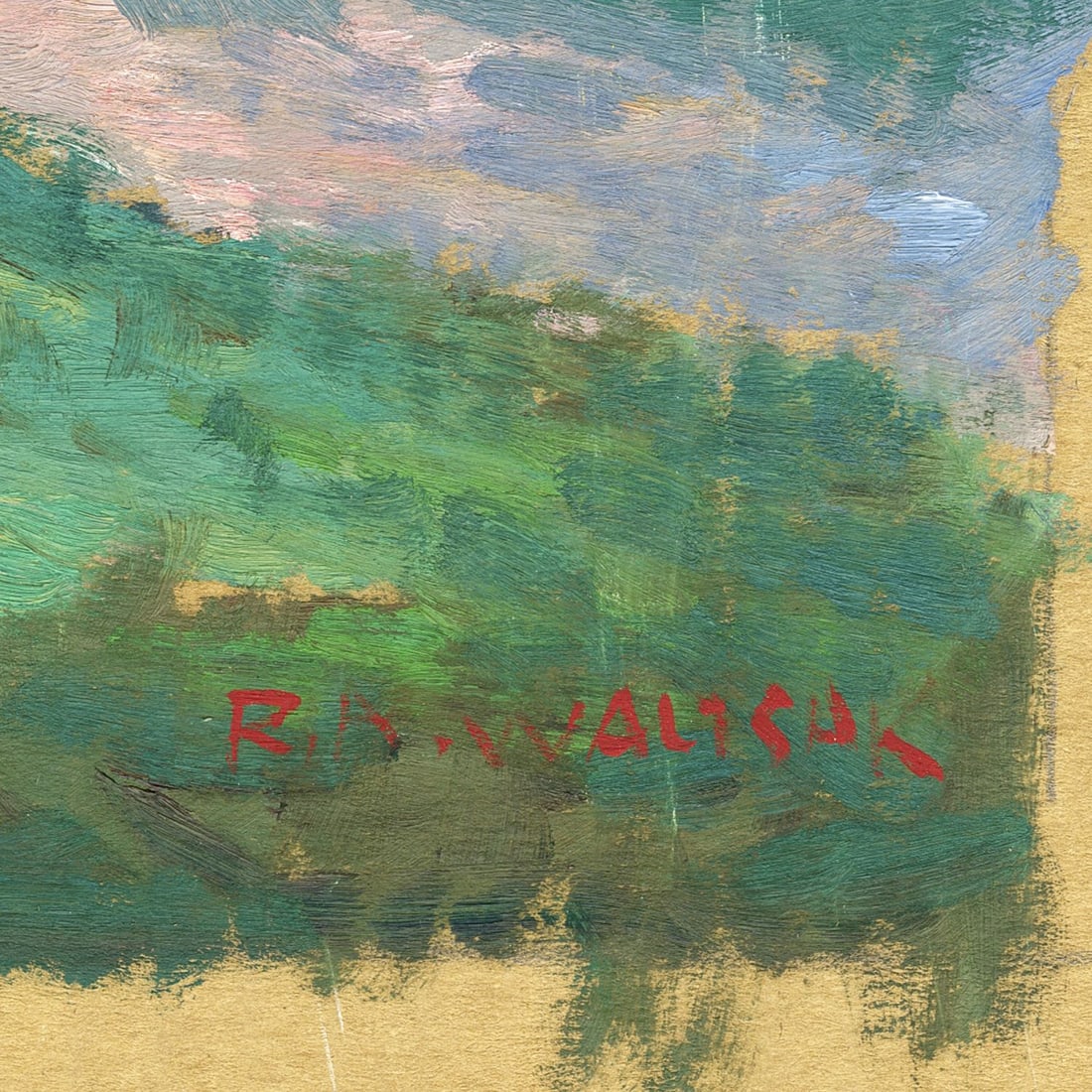 Robert Waltsak (NJ,b 1944) oil painting - 4