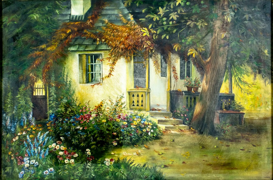 M Carson (US,20C) oil painting (1 of 12)