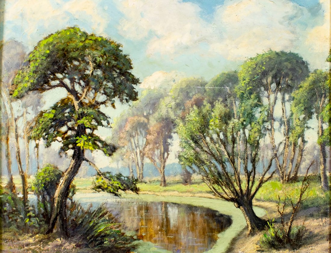 Otto (US, mid 20C) oil painting (1 of 14)