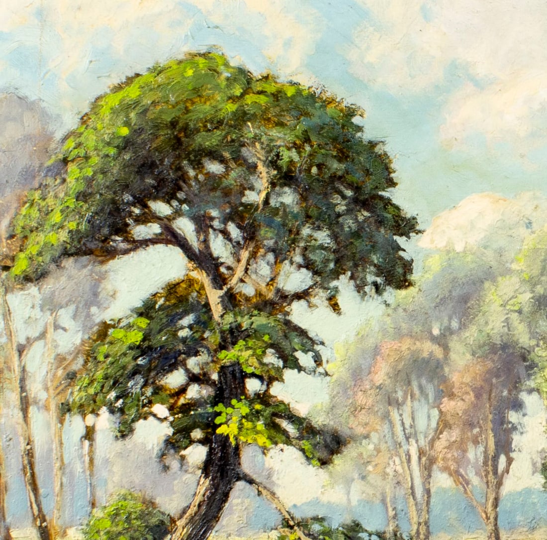 Otto (US, mid 20C) oil painting - 6